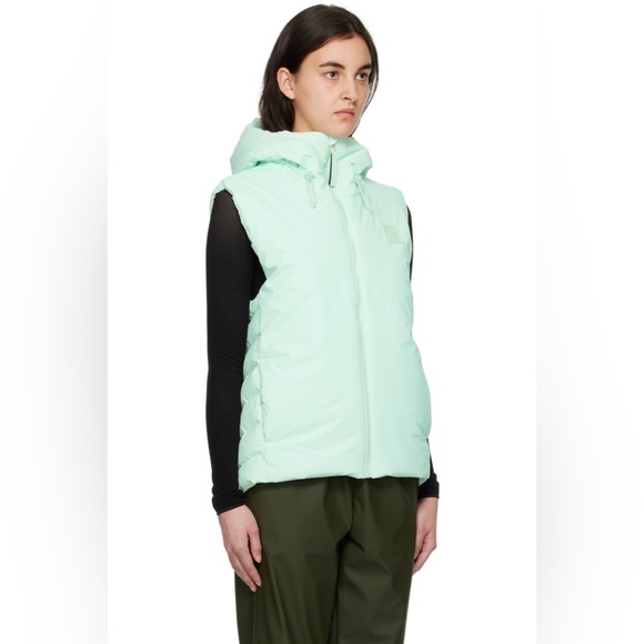 RAINS Loop Vest Mineral Women’s NWT Small Unisex - Picture 2 of 9